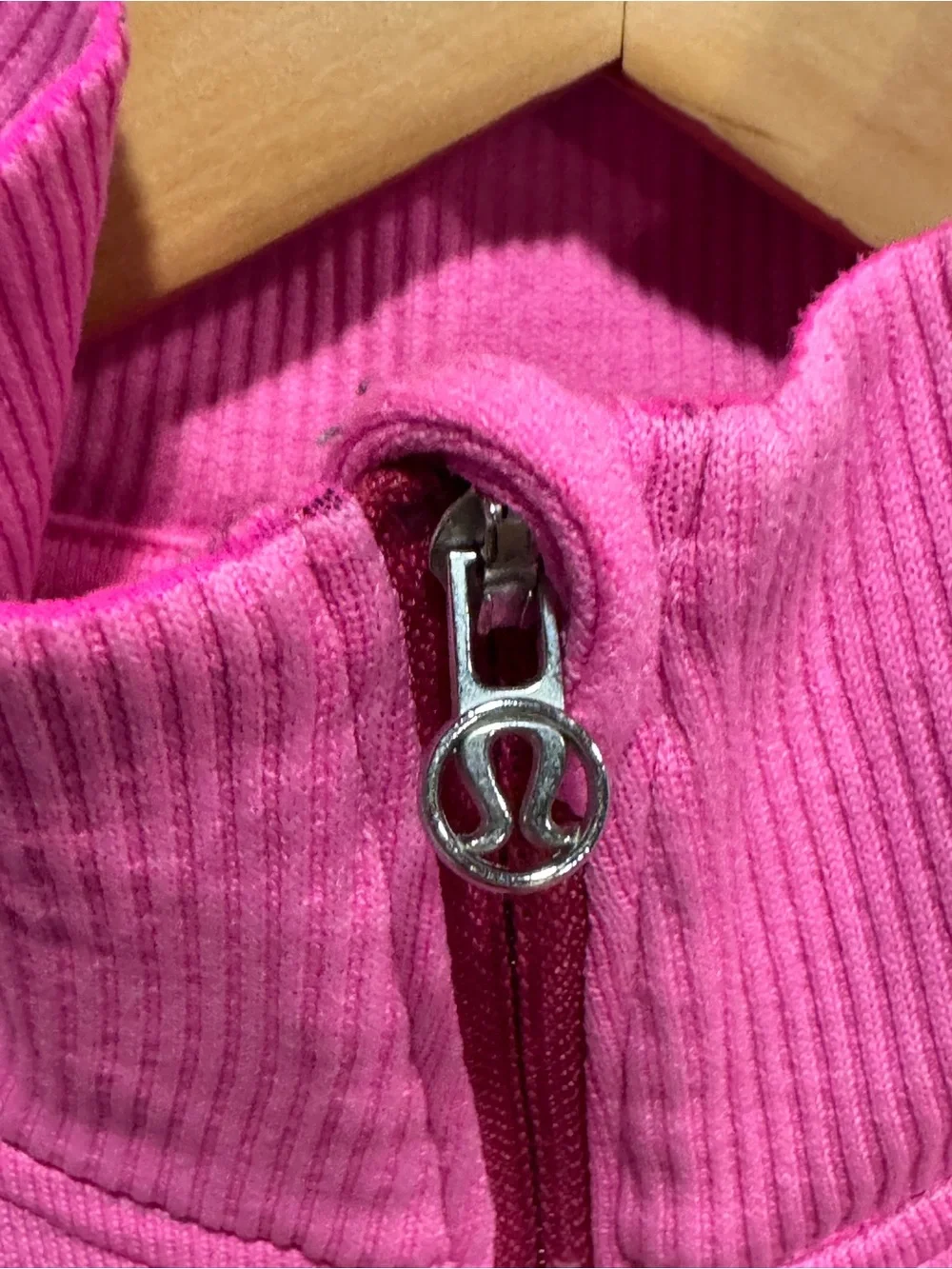 Lululemon Run: Swiftly Tech 1/2 Zip in Heathered Raspberry Glo Light Sz 6